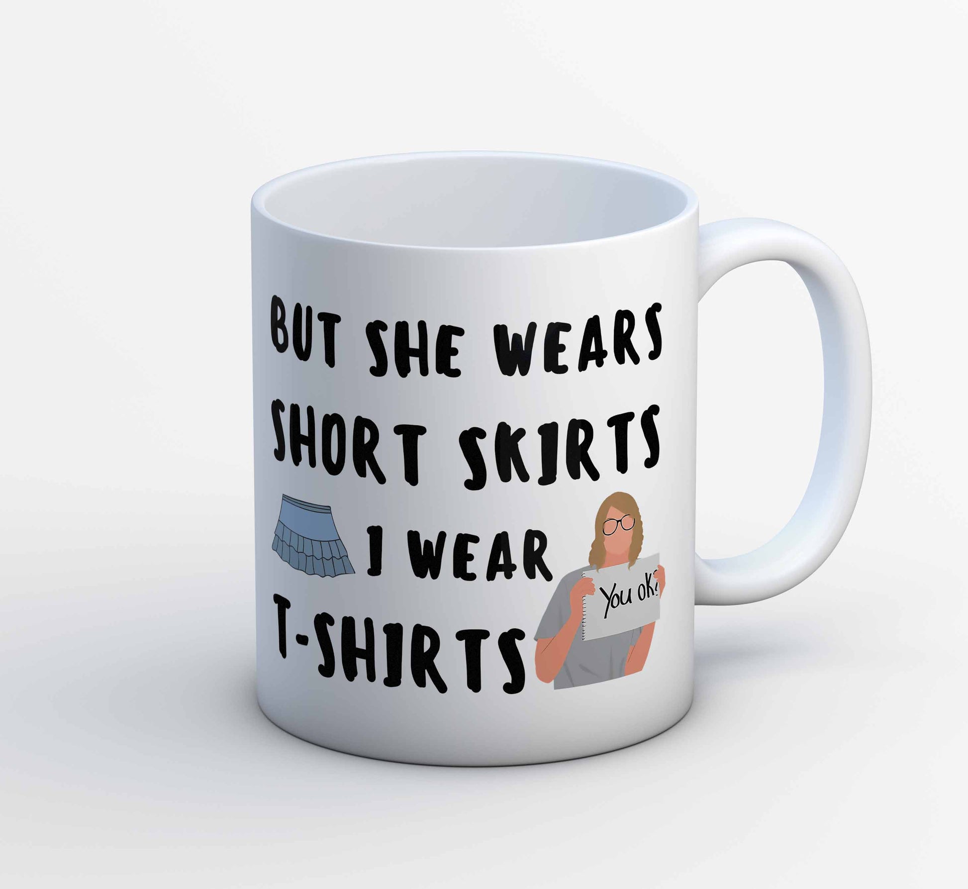 taylor swift i wear t-shirts mug coffee ceramic music band buy online united states of america usa the banyan tee tbt men women girls boys unisex