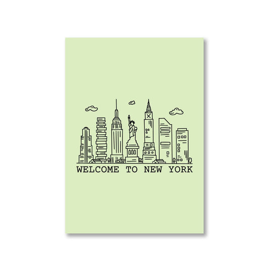 taylor swift welcome to new york poster wall art buy online united states of america usa the banyan tee tbt a4 