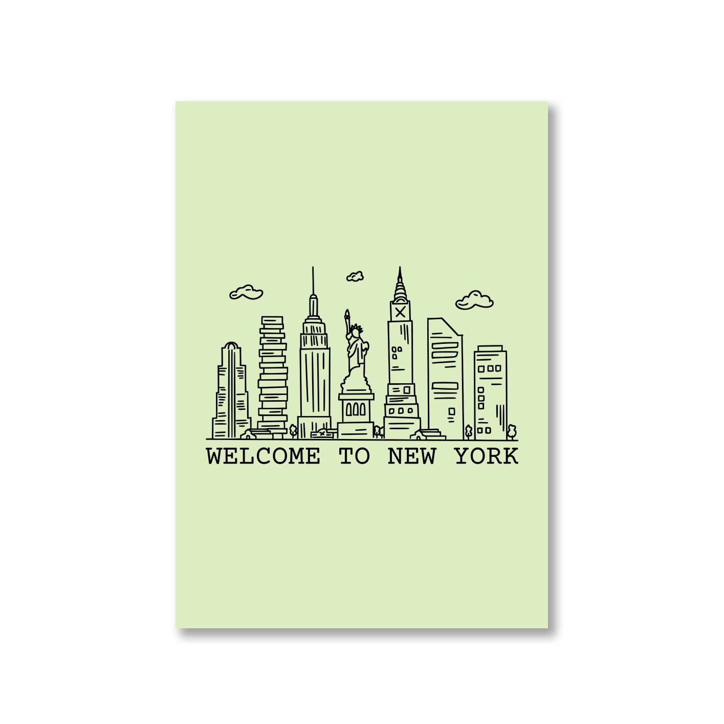 taylor swift welcome to new york poster wall art buy online united states of america usa the banyan tee tbt a4