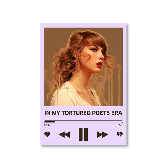 taylor swift tortured poets era poster wall art buy online united states of america usa the banyan tee tbt a4