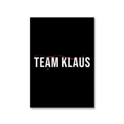 the vampire diaries team klaus poster wall art buy online united states of america usa the banyan tee tbt a4 tvd stefan elena damon caroline katherine tyler bonnie