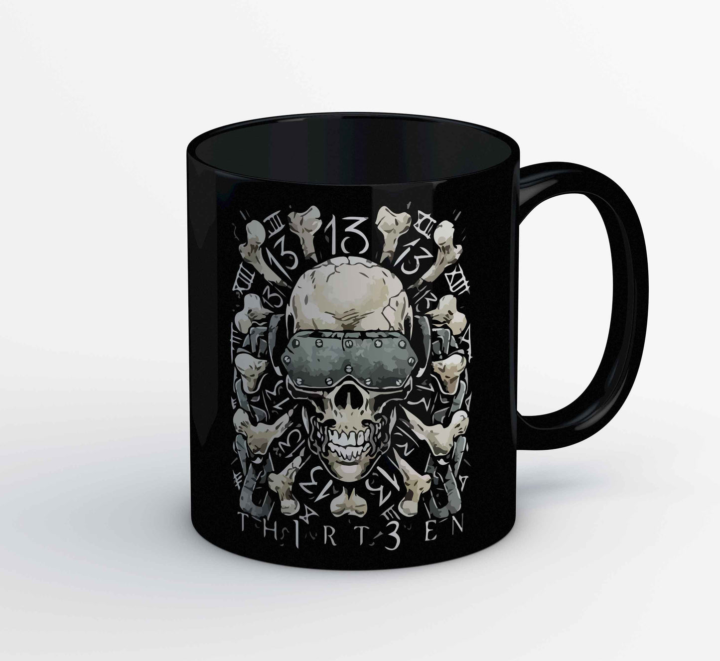 megadeth th1rt3en mug coffee ceramic music band buy online usa united states of america the banyan tee tbt men women girls boys unisex