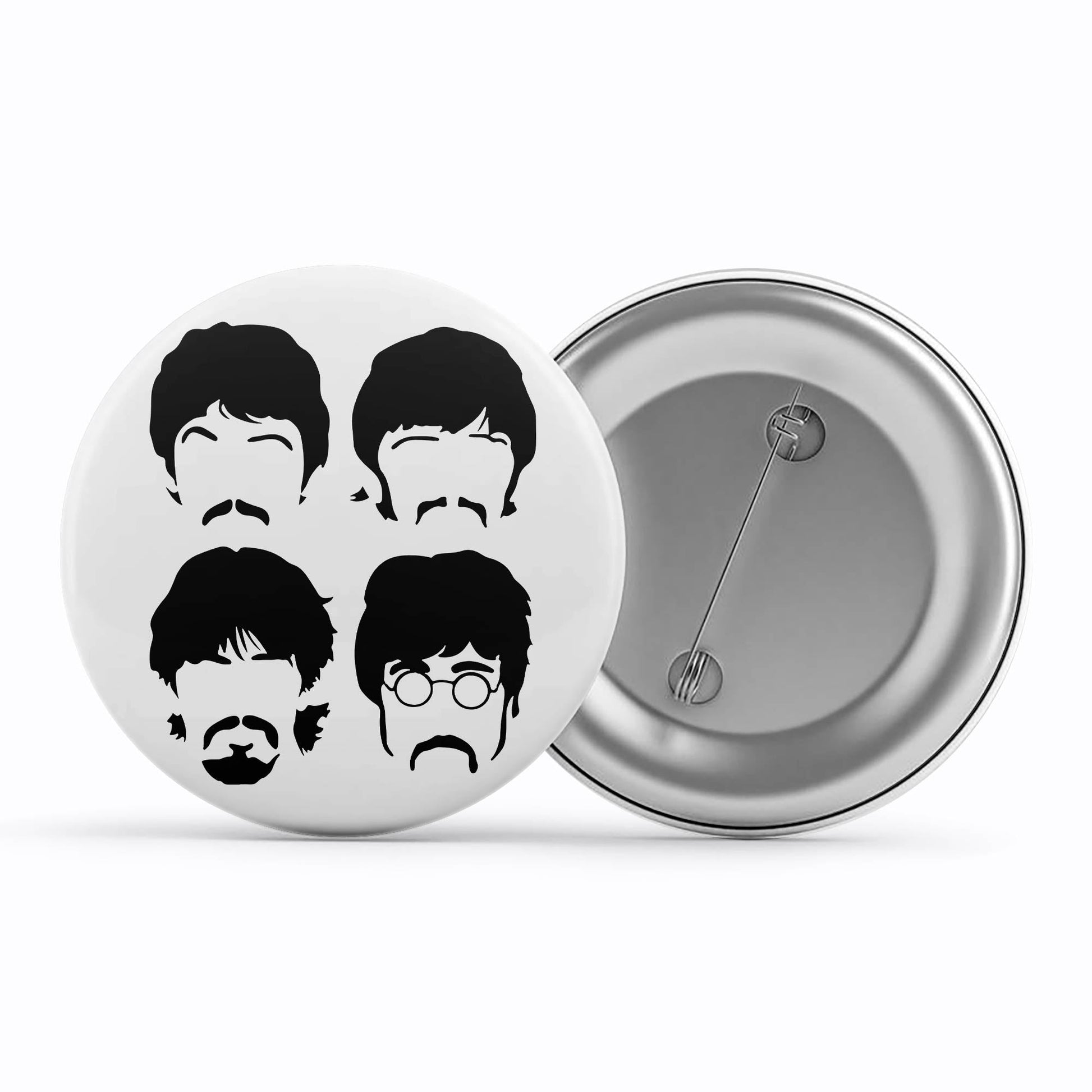 The Beatles Badge - Metal Pin Button The Banyan Tee TBT