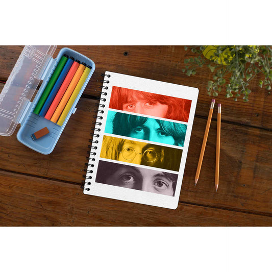 The Beatles Notebook Notebook The Banyan Tee TBT Notepad paper online diary personal girls cute office under 100