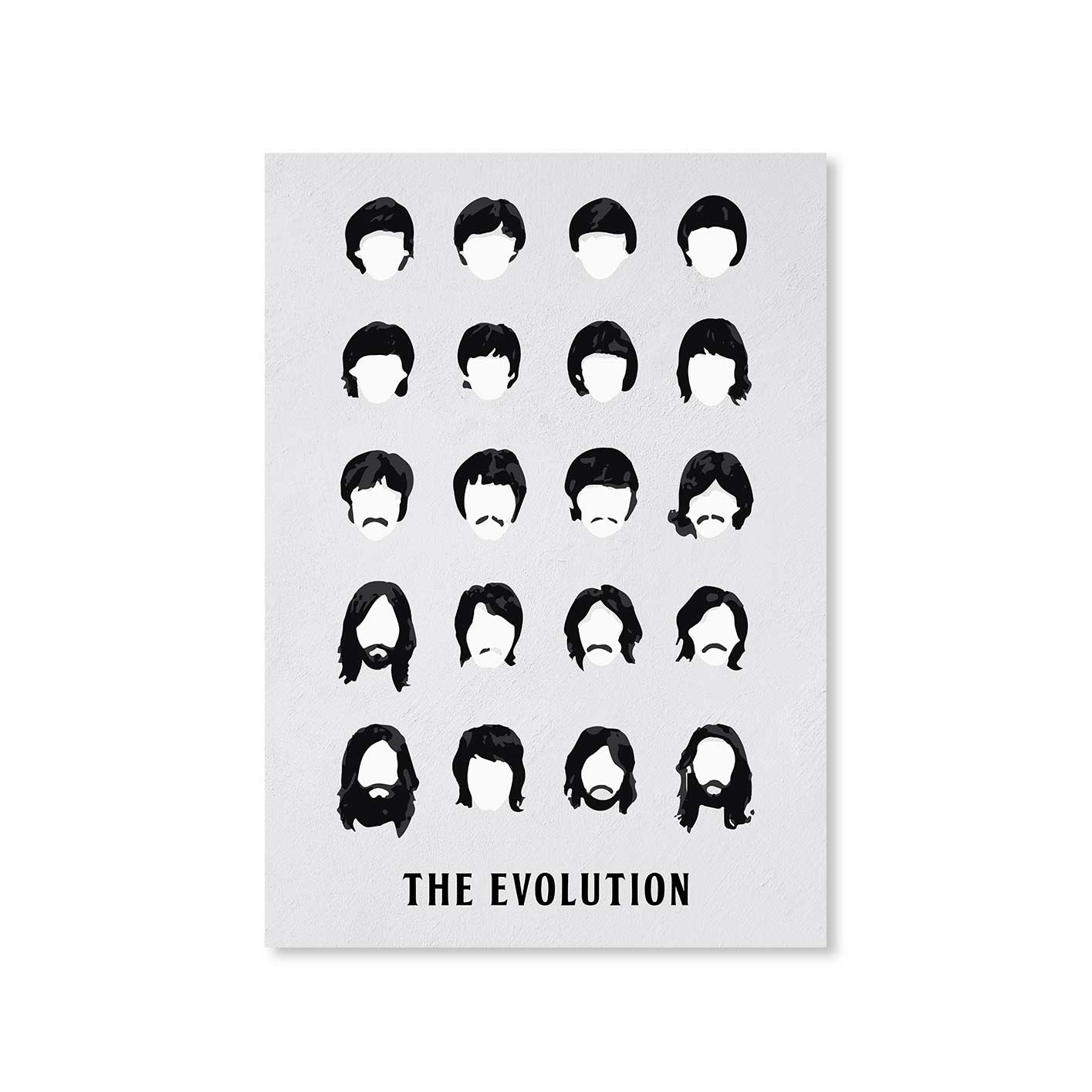 The Beatles Poster - Evolution Posters The Banyan Tee TBT Wall Art unframed framed