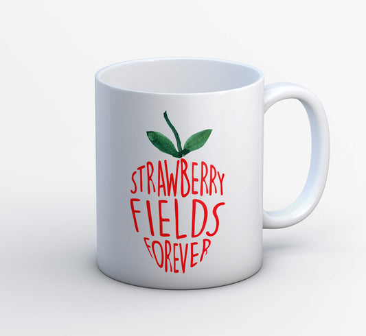 The Beatles Mug - Strawberry Fields Forever Mugs The Banyan Tee TBT Coffee Tea Designer Ceramic Milk Unique under Rs