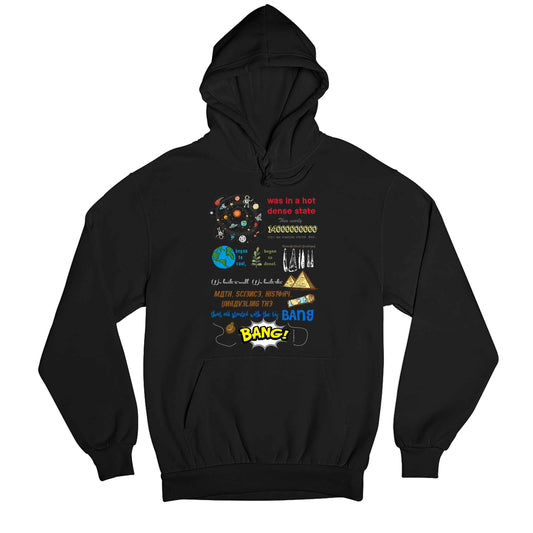 The Big Bang Theory Hoodie - Doodle Hoodie Hooded Sweatshirt The Banyan Tee TBT