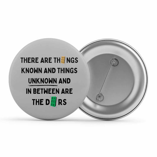 the doors things unknown badge pin button music band buy online united states of america usa the banyan tee tbt men women girls boys unisex