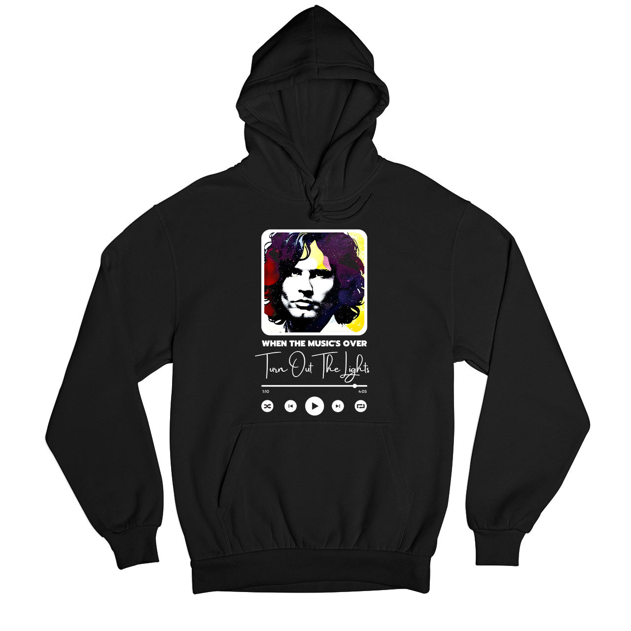 the doors when the music's over hoodie hooded sweatshirt winterwear music band buy online usa united states of america the banyan tee tbt men women girls boys unisex black