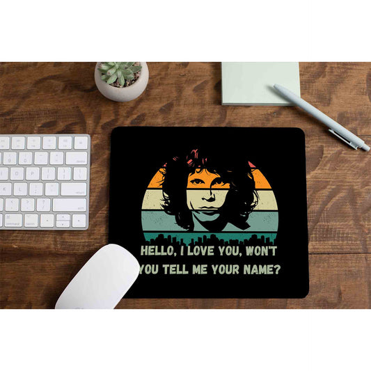 the doors hello i love you mousepad logitech large anime music band buy online united states of america usa the banyan tee tbt men women girls boys unisex