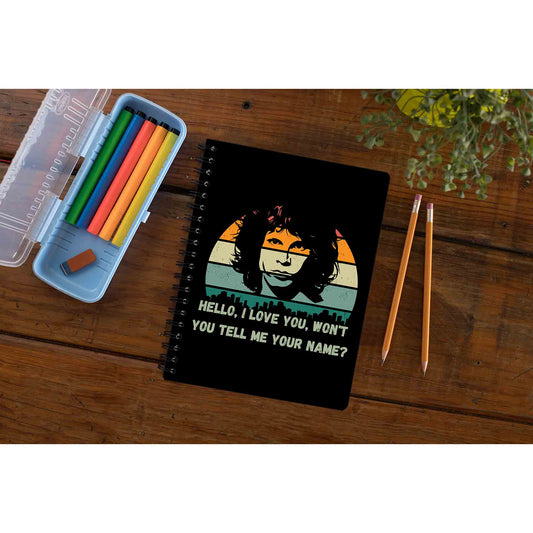 the doors hello i love you notebook notepad diary buy online united states of america usa the banyan tee tbt unruled