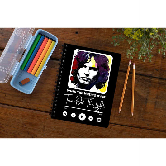 the doors when the music's over notebook notepad diary buy online united states of america usa the banyan tee tbt unruled