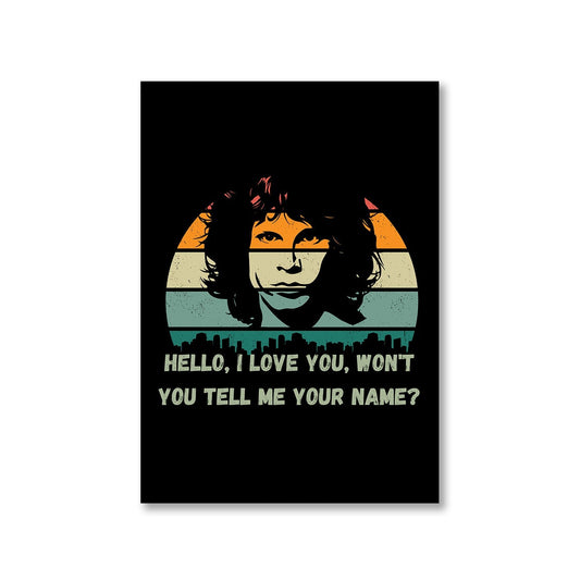 the doors hello i love you poster wall art buy online united states of america usa the banyan tee tbt a4