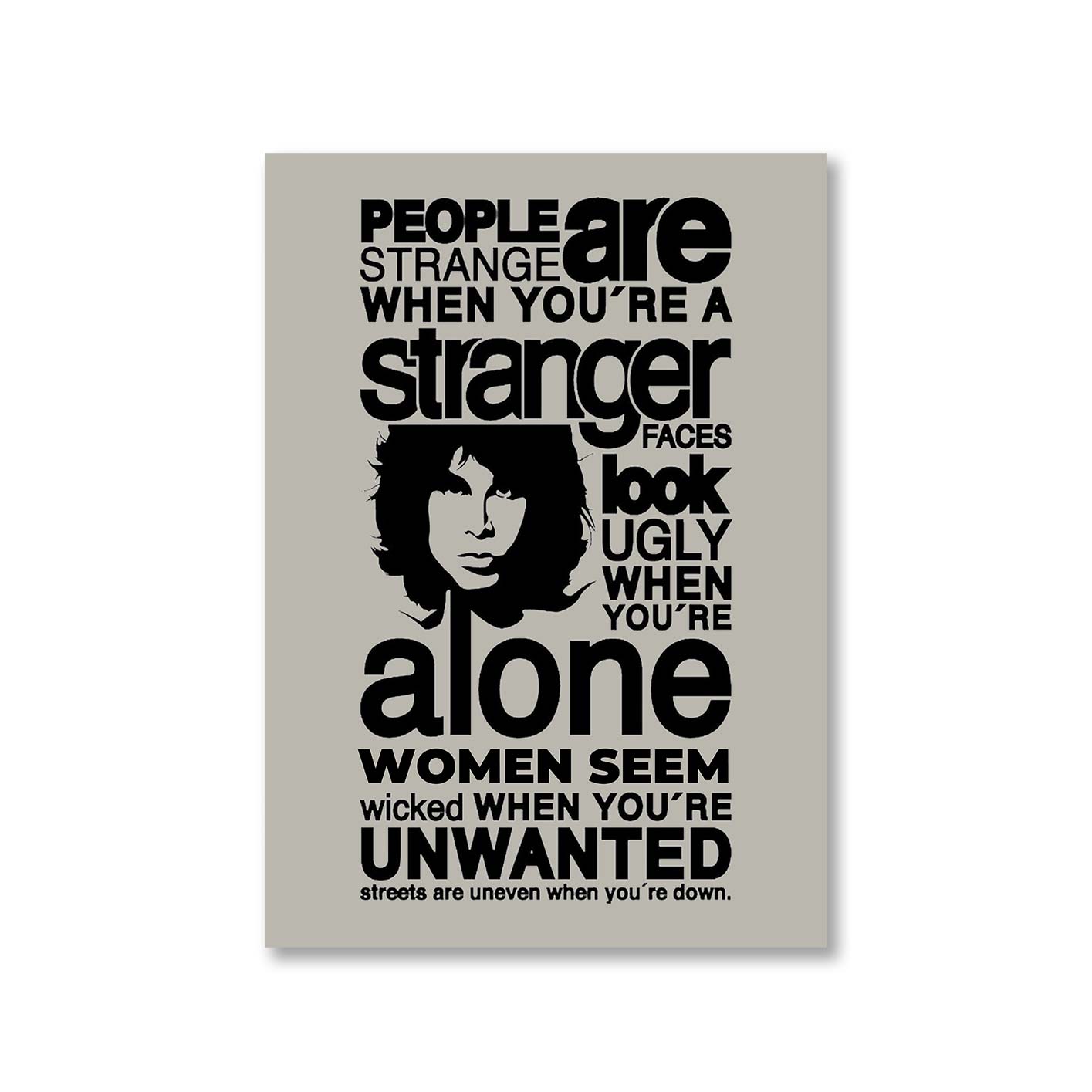 the doors people are strange poster wall art buy online united states of america usa the banyan tee tbt a4