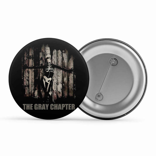 slipknot the gray chapter badge pin button music band buy online united states of america usa the banyan tee tbt men women girls boys unisex