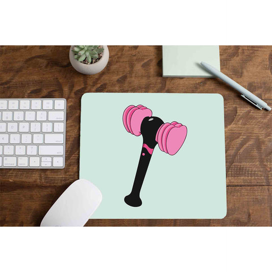 black pink the lightstick mousepad logitech large anime music band buy online united states of america usa the banyan tee tbt men women girls boys unisex  song k pop jennie lisa jisoo rose