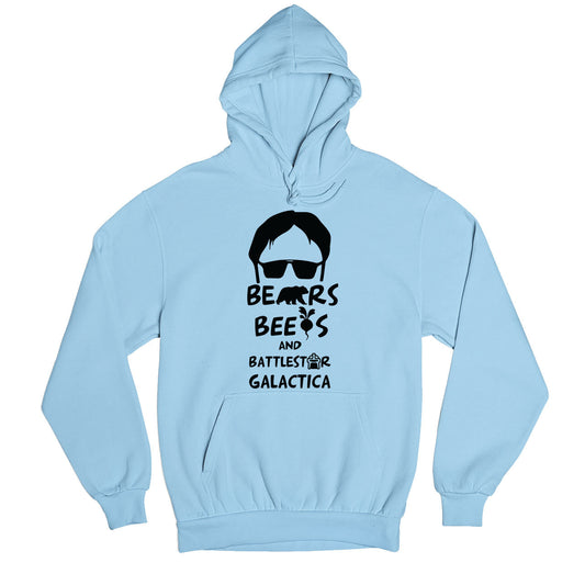 the office bears beets & battlestar galactica hoodie hooded sweatshirt winterwear tv & movies buy online usa united states of america the banyan tee tbt men women girls boys unisex gray - dwight