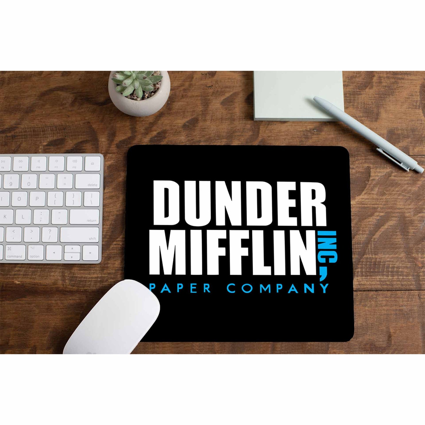 the office dunder mifflin mousepad logitech large anime tv & movies buy online united states of america usa the banyan tee tbt men women girls boys unisex  - paper company