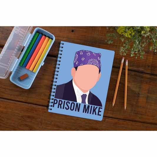 the office prison mike notebook notepad diary buy online united states of america usa the banyan tee tbt unruled - michael scott