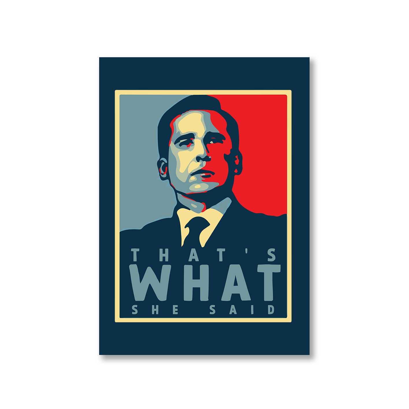 the office that's what she said poster wall art buy online united states of america usa the banyan tee tbt a4 - michael scott quote
