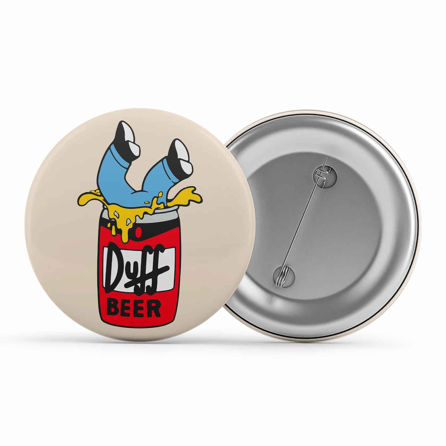 the simpsons duff beer badge pin button tv & movies buy online india the banyan tee tbt men women girls boys unisex  - homer simpson