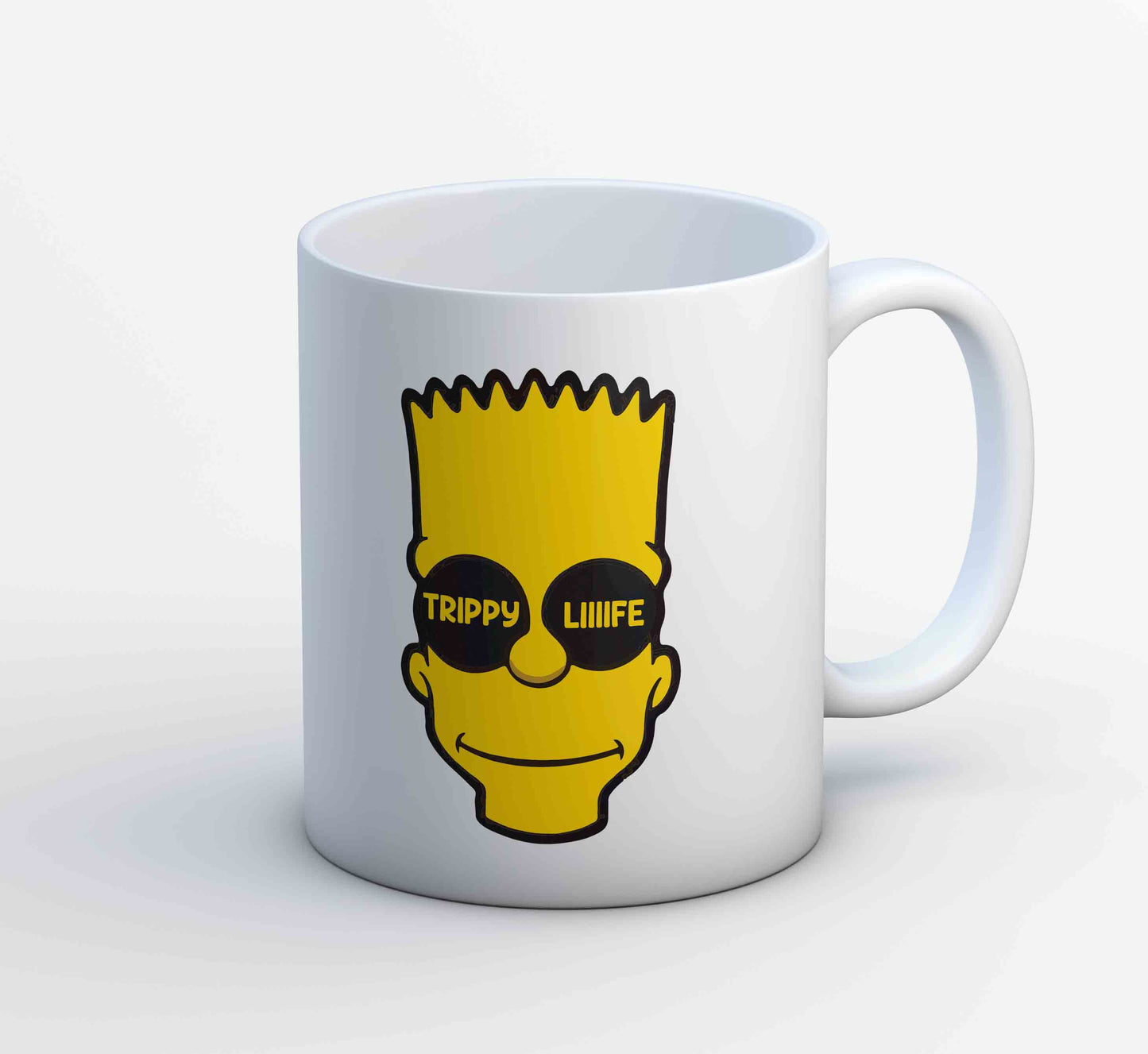 the simpsons trippy life mug coffee ceramic tv & movies buy online usa united states of america the banyan tee tbt men women girls boys unisex  - bart simpson