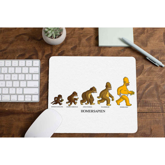 The Simpsons Mouse pad by The Banyan Tee TBT