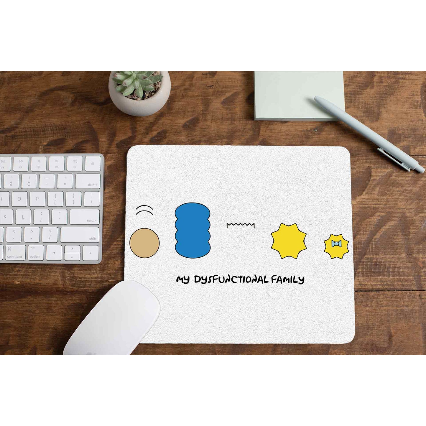 The Simpsons Mouse pad by The Banyan Tee TBT