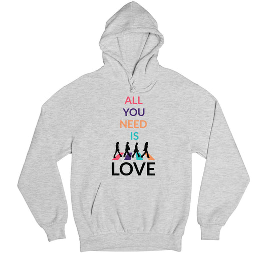 All You Need Is Love The Beatles Hoodie - Hooded Sweatshirt The Banyan Tee TBT