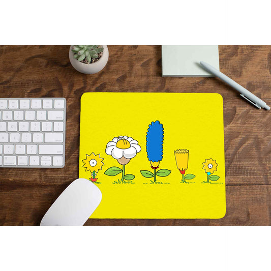 The Simpsons Mouse pad by The Banyan Tee TBT