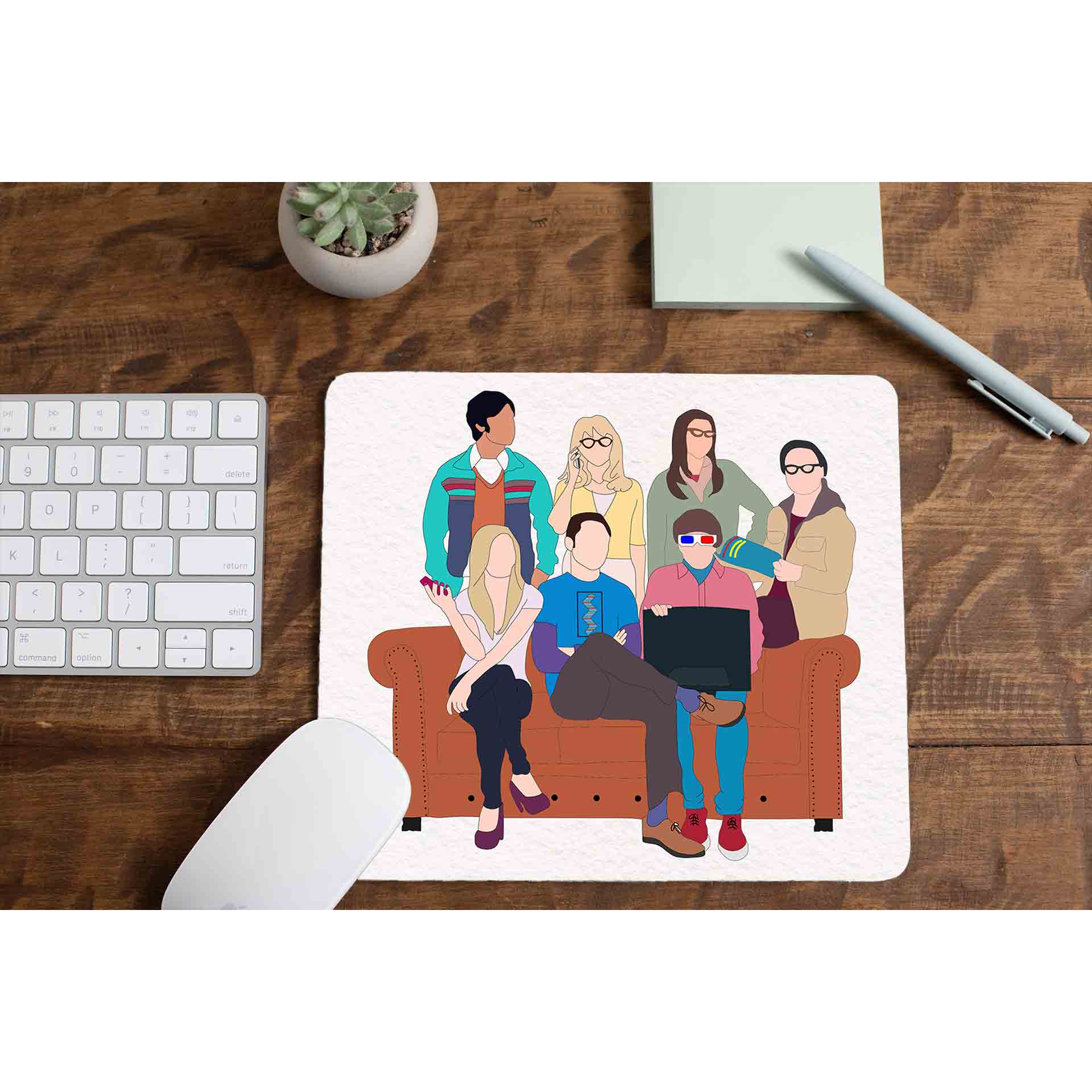 The Big Bang Theory Mousepad - The Banyan Tee TBT