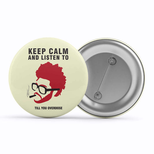 the weeknd keep calm badge pin button music band buy online united states of america usa the banyan tee tbt men women girls boys unisex