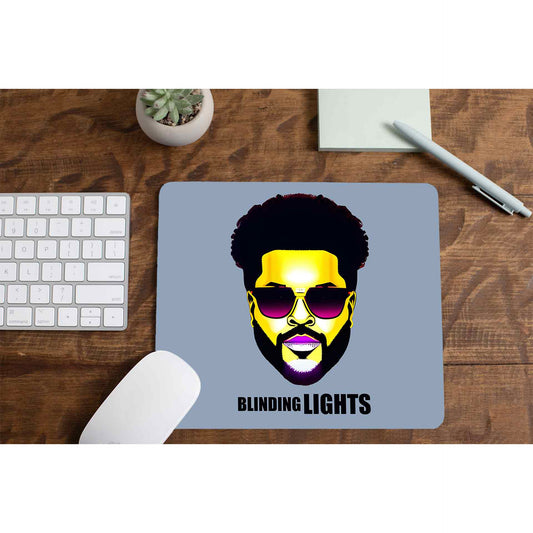 the weeknd blinding lights mousepad logitech large anime music band buy online united states of america usa the banyan tee tbt men women girls boys unisex