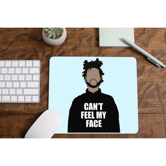 the weeknd can't feel my face mousepad logitech large anime music band buy online united states of america usa the banyan tee tbt men women girls boys unisex