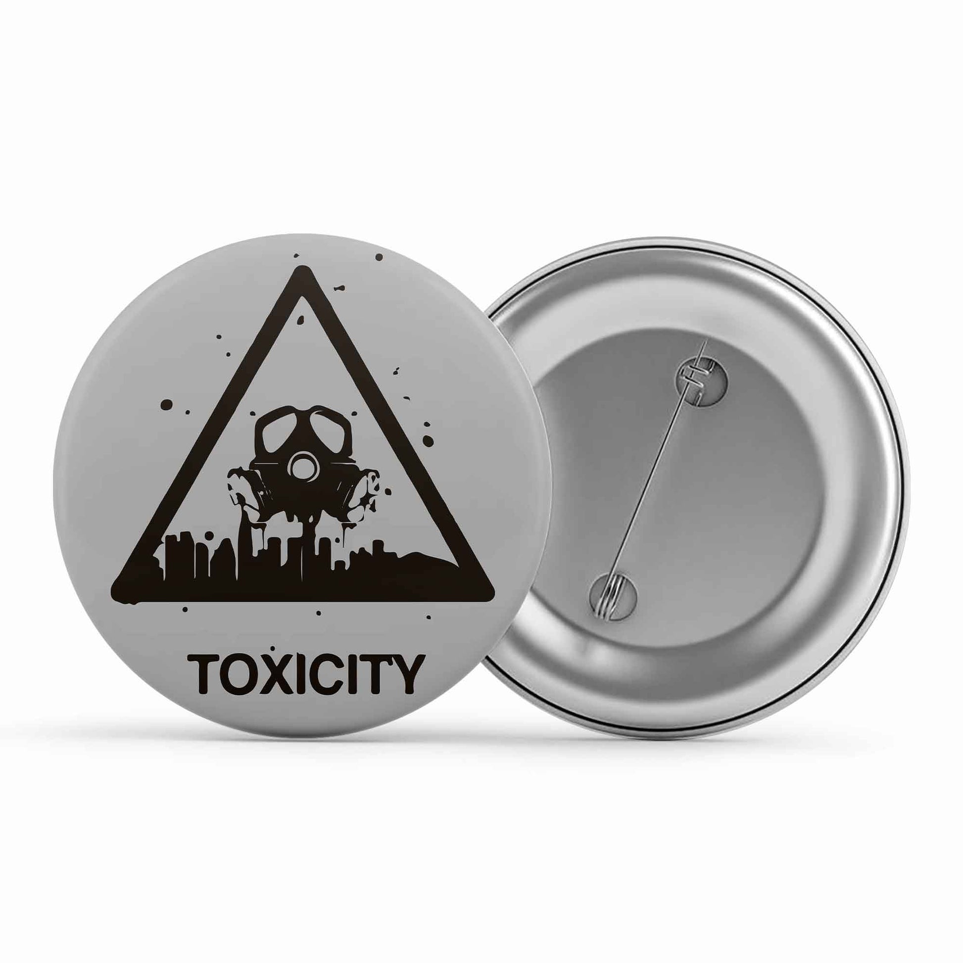 system of a down toxicity badge pin button music band buy online united states of america usa the banyan tee tbt men women girls boys unisex