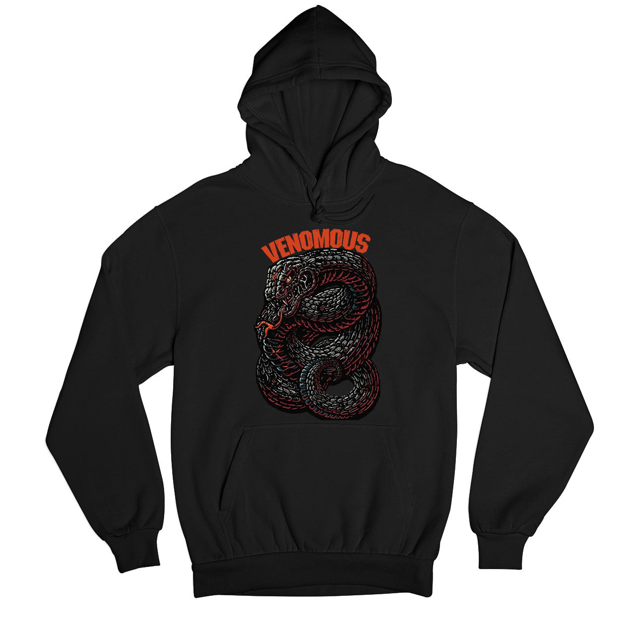 pantera venomous hoodie hooded sweatshirt winterwear music band buy online usa united states of america the banyan tee tbt men women girls boys unisex black