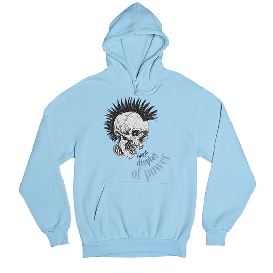 pantera vulgar display of power hoodie hooded sweatshirt winterwear music band buy online usa united states of america the banyan tee tbt men women girls boys unisex baby blue