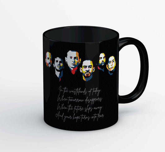 linkin park wastelands mug coffee ceramic music band buy online usa united states of america the banyan tee tbt men women girls boys unisex