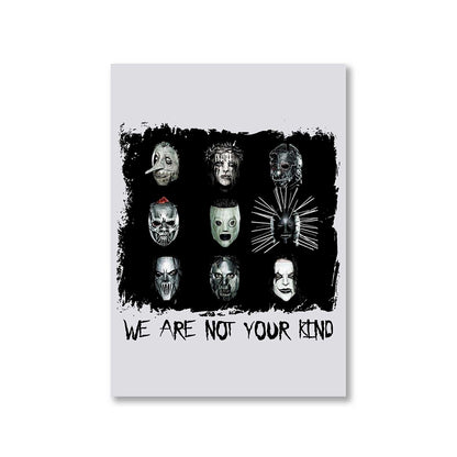 slipknot we are not your kind poster wall art buy online united states of america usa the banyan tee tbt a4