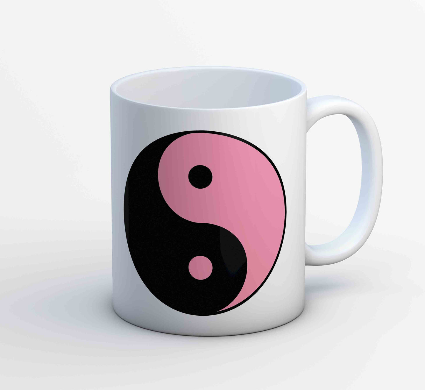 black pink yin yang mug coffee ceramic music band buy online usa united states of america the banyan tee tbt men women girls boys unisex  song k pop jennie lisa jisoo rose