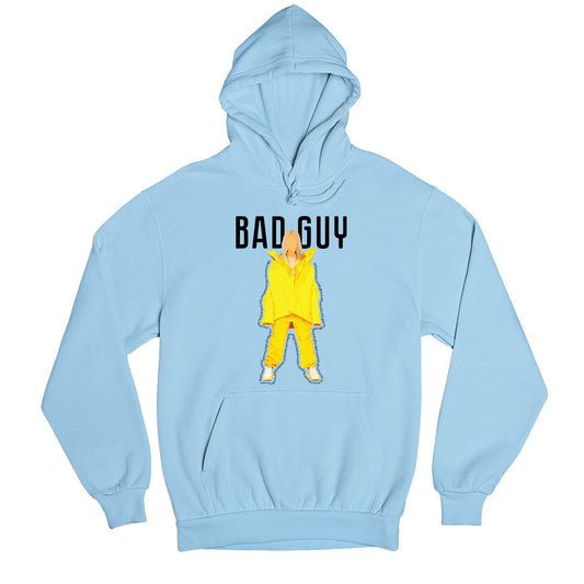 billie eilish bad guy hoodie hooded sweatshirt winterwear music band buy online usa united states of america the banyan tee tbt men women girls boys unisex gray