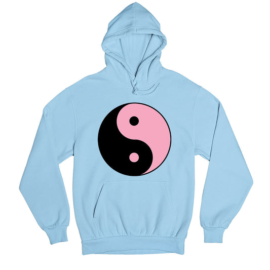 black pink yin yang hoodie hooded sweatshirt winterwear music band buy online usa united states of america the banyan tee tbt men women girls boys unisex black song k pop jennie lisa jisoo rose