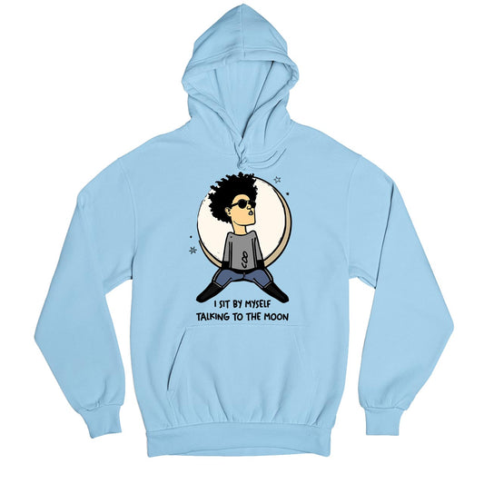 bruno mars talking to the moon hoodie hooded sweatshirt winterwear music band buy online usa united states of america the banyan tee tbt men women girls boys unisex gray