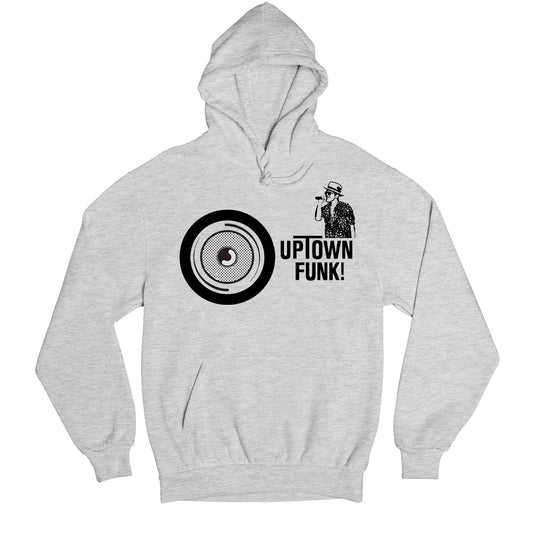 bruno mars uptown funk hoodie hooded sweatshirt winterwear music band buy online usa united states of america the banyan tee tbt men women girls boys unisex gray