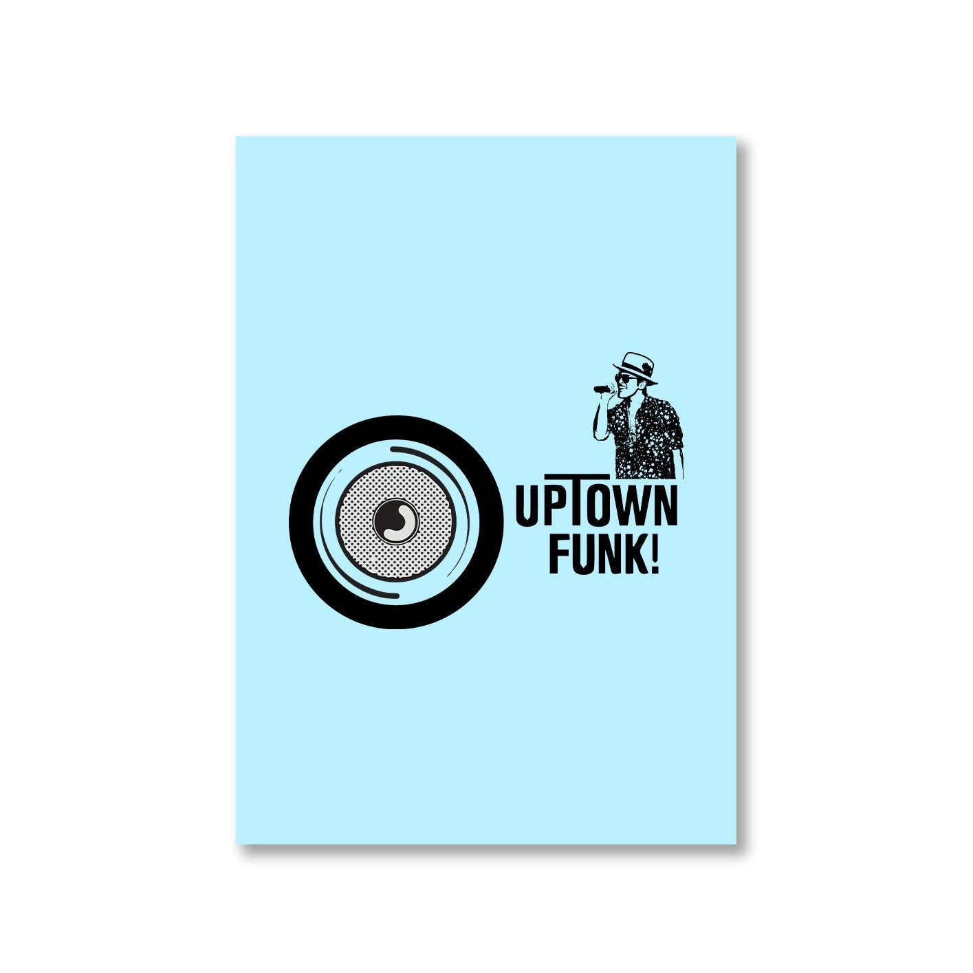 bruno mars uptown funk poster wall art buy online united states of america usa the banyan tee tbt a4