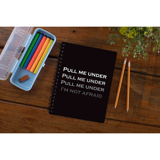 dream theater pull me under notebook notepad diary buy online united states of america usa the banyan tee tbt unruled