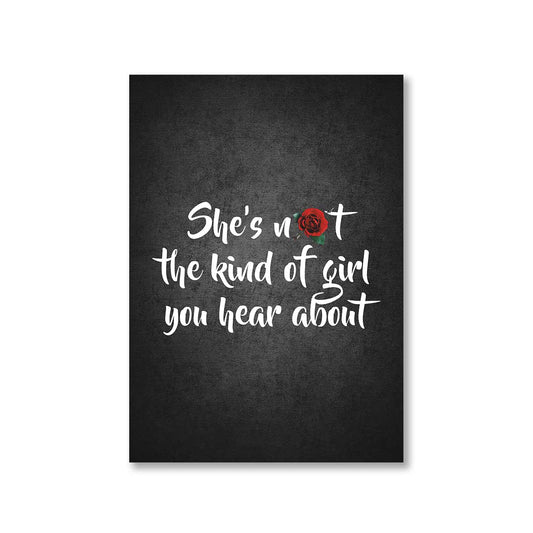 dream theater she's not the kind of girl poster wall art buy online united states of america usa the banyan tee tbt a4 - hollow years