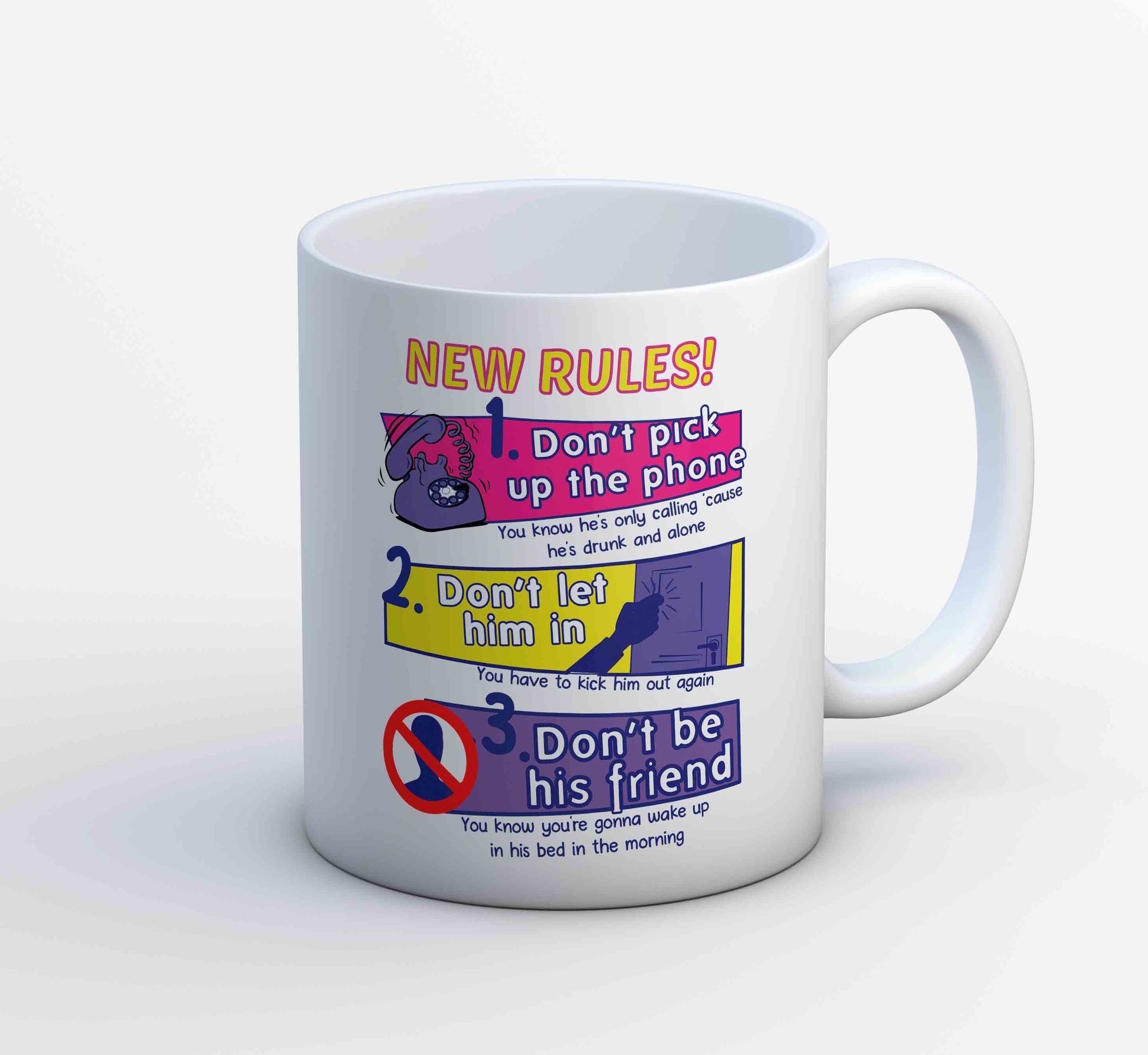 dua lipa new rules mug coffee ceramic music band buy online usa united states of america the banyan tee tbt men women girls boys unisex