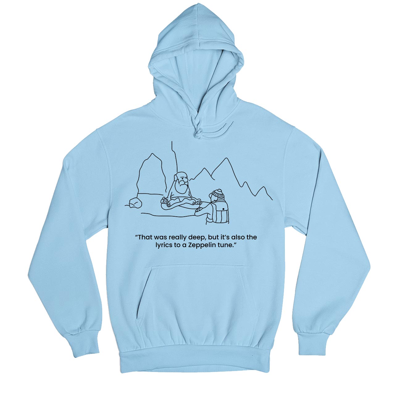 Led Zeppelin Hoodie Hooded Sweatshirt The Banyan Tee TBT