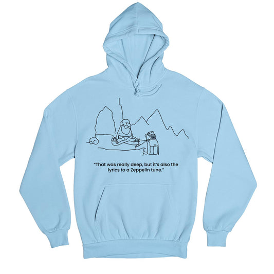 Led Zeppelin Hoodie Hooded Sweatshirt The Banyan Tee TBT